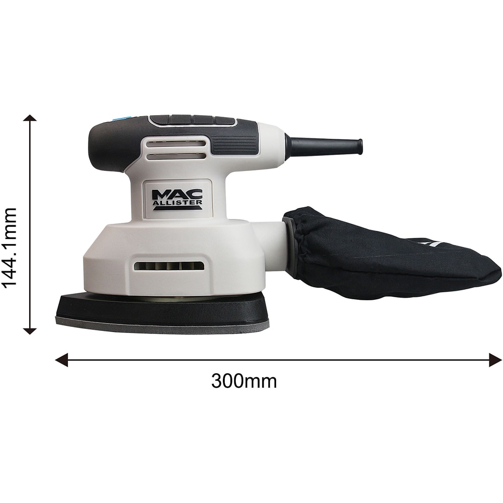 Slefuitor orbital Mac Allister MDLS160, 160W, 13000rpm, 100x147mm