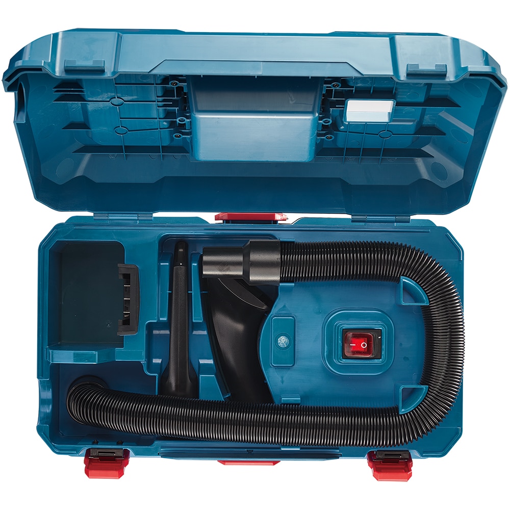 Aspirator umed-uscat Erbauer, 18V, 14l, albastru-negru