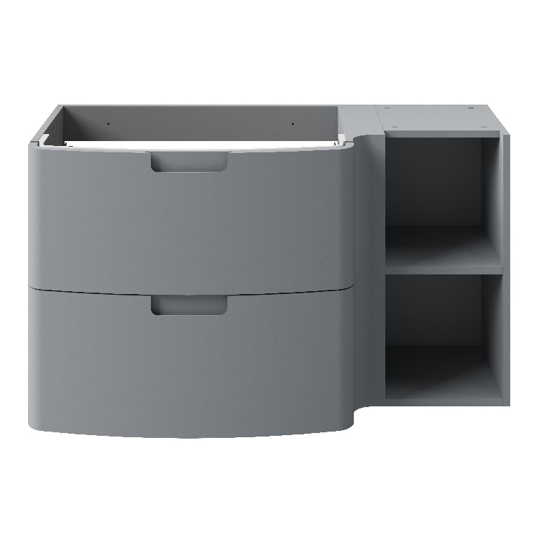 Baza pentru lavoar, suspendata, Gri, 105 x 60 cm  GoodHome Himalia