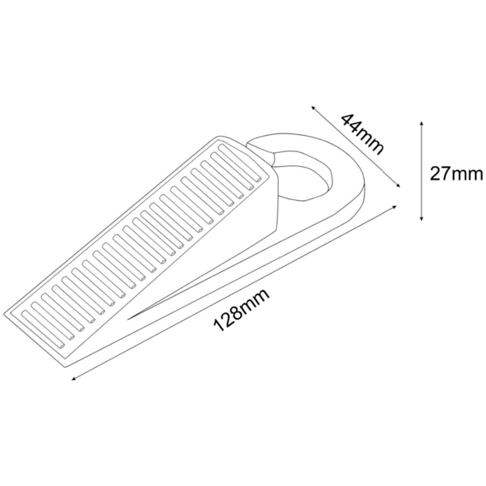 Opritor usa Smith & Locke, 12.8 x 4.4 cm, cauciuc, negru