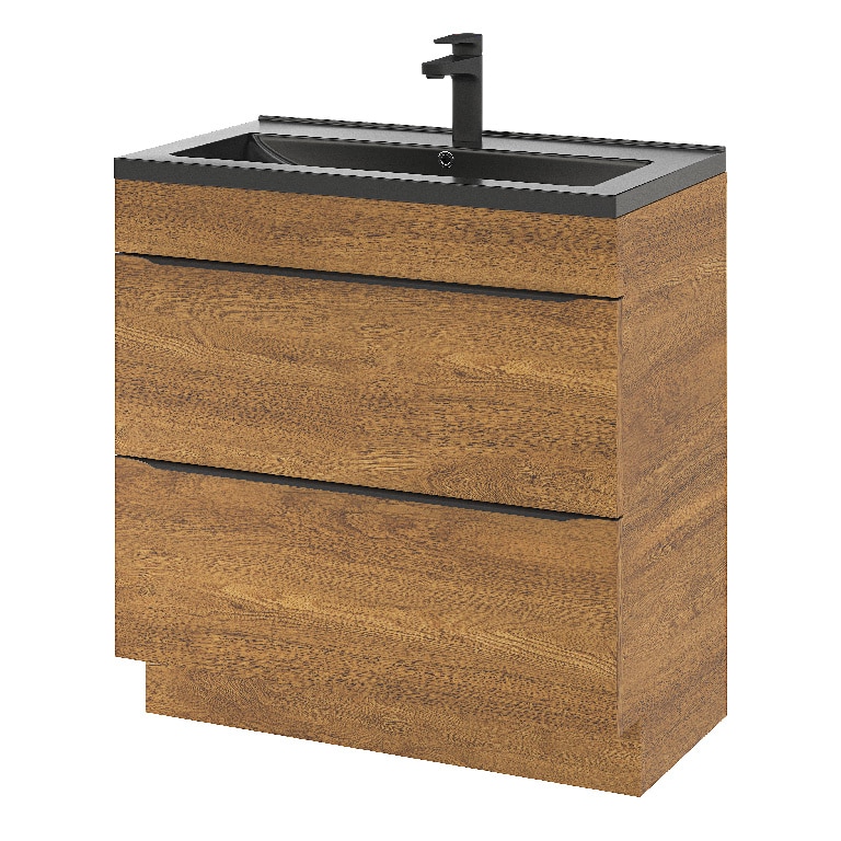 Masca lavoar GoodHome Imandra, 80 x 45 x 82 cm, nuc