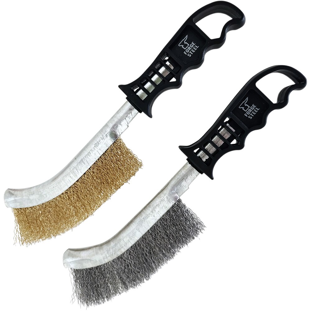 Perie sarma FORGE STEEL, 5 x 23.5 cm, otel, negru