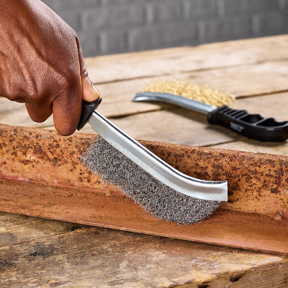 Perie sarma FORGE STEEL, 5 x 23.5 cm, otel, negru