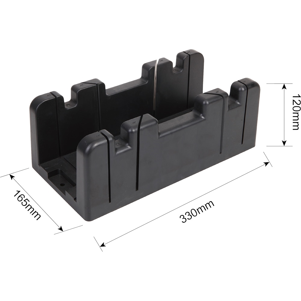Suport taiere in unghi FORGE STEEL, ABS, 330 x 165mm, negru