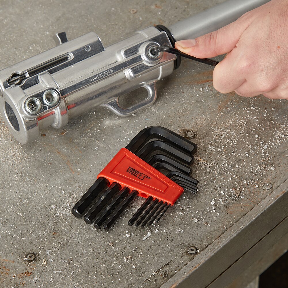 Chei imbus FORGE STEEL, HEX, otel, 10buc