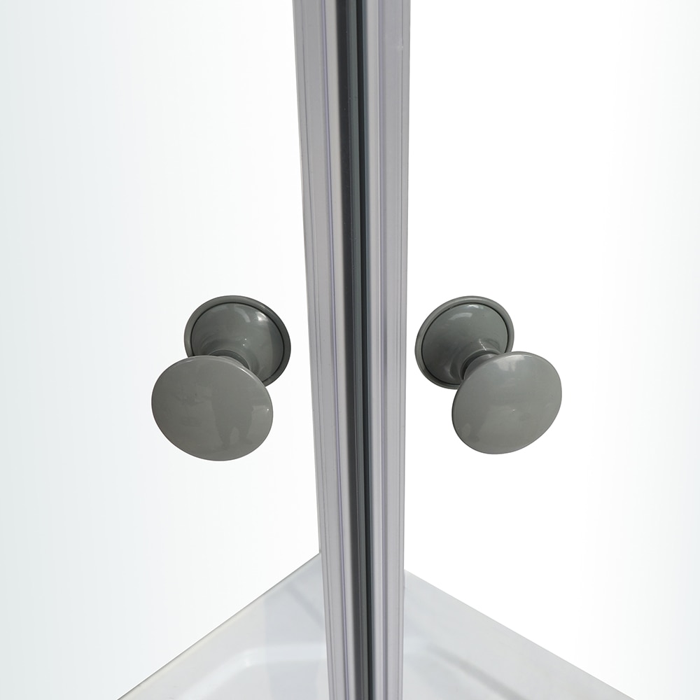 Cabina dus standard Arkell, patrata, 90 x 90 x 192 cm, sticla securizata 4mm, profil crom