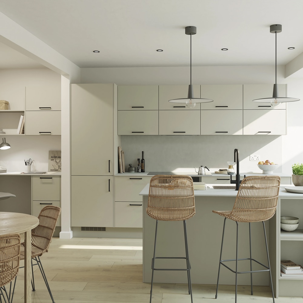 Front usa GOODHOME Stevia, MDF, 60 x 86 x 1.8 cm, bej