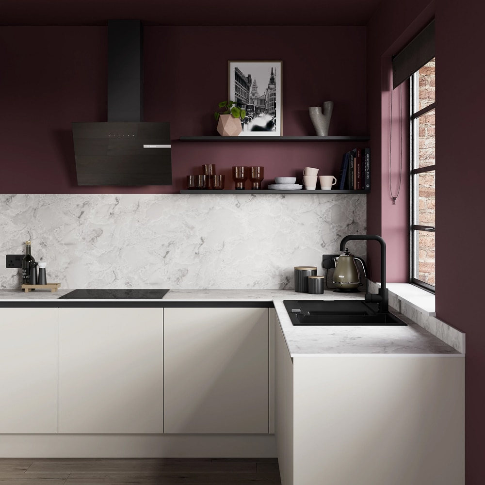 Front usa GOODHOME Stevia, MDF, 60 x 86 x 1.8 cm, bej