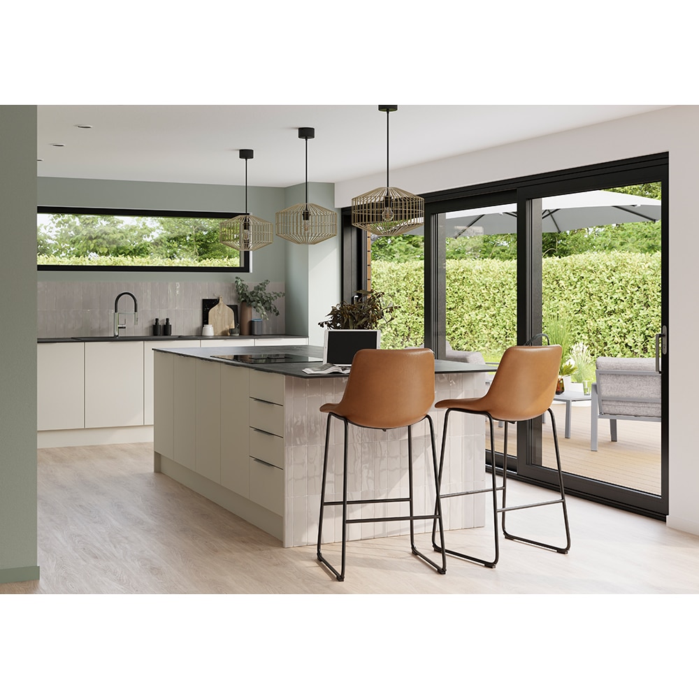 Front usa GOODHOME Stevia, MDF, 60 x 146 x 1.8 cm, sandstone mat