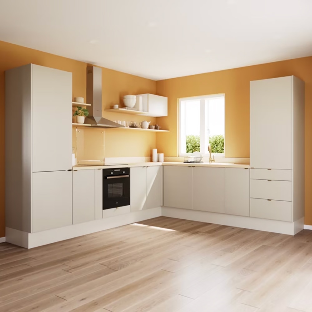 Front usa GOODHOME Stevia, MDF, 60 x 71 x 1.8 cm, sandstone mat