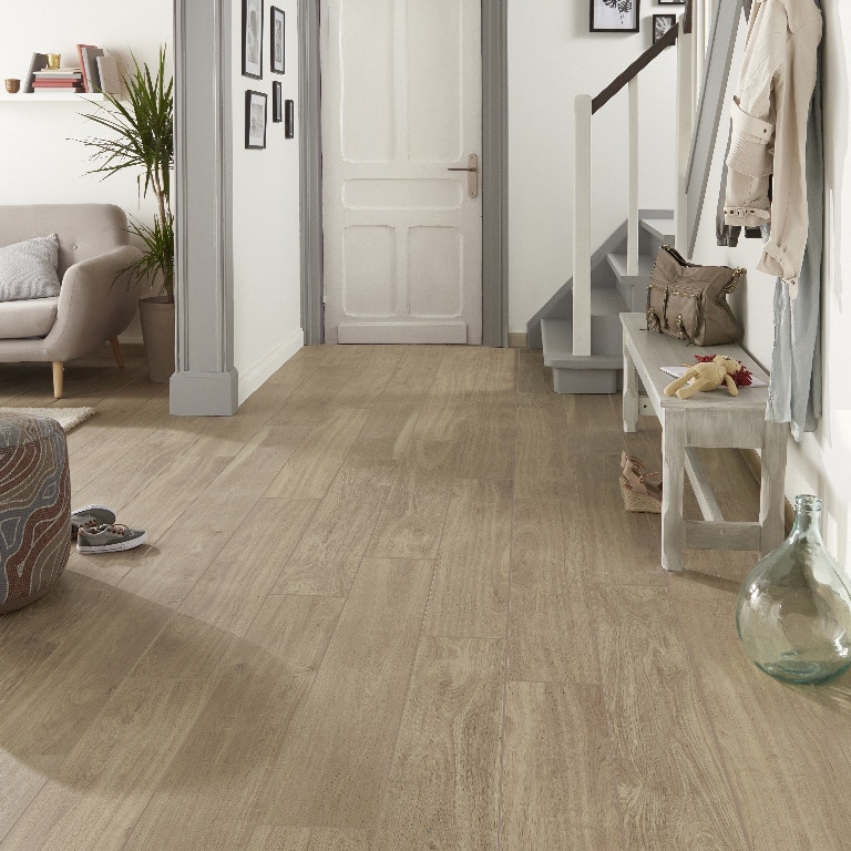 Gresie interior GoodHome Antic Rustic, portelanata, aspect lemn natural, 120 x 20 cm, 1,2 mp/cutie