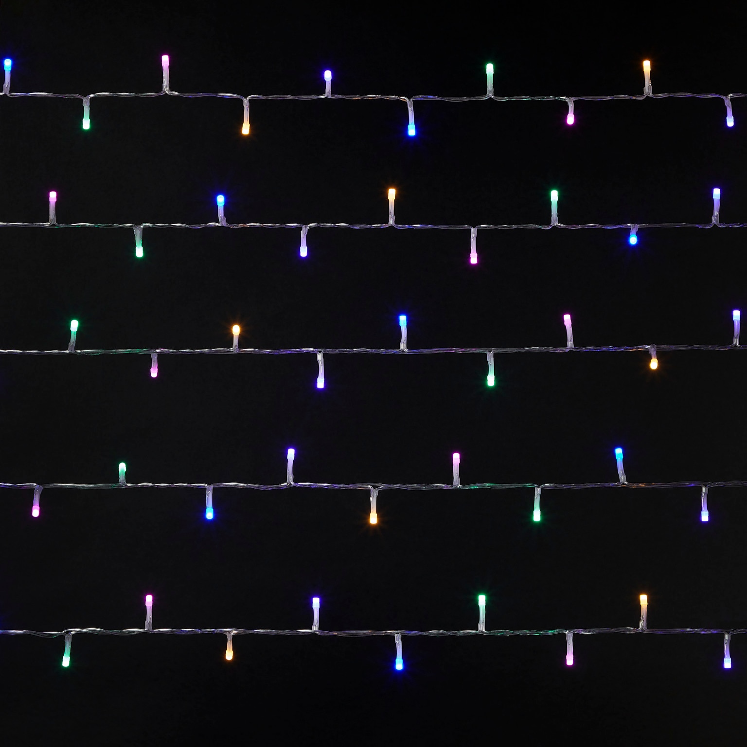 Instalatie brad LED RAINBOW, 400 leduri, iluminat multicolor