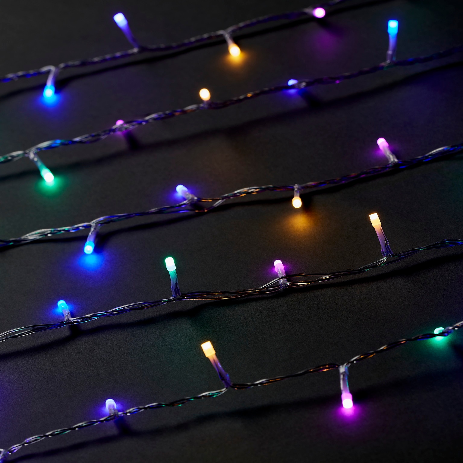 Instalatie brad LED RAINBOW, 400 leduri, iluminat multicolor