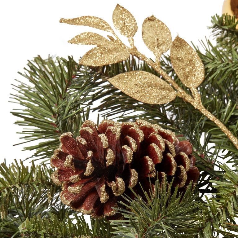 Ghirlanda aurie, 183 cm