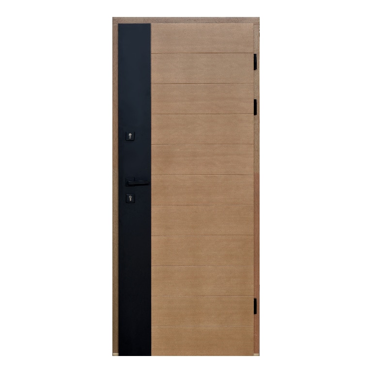 Usa de exterior pentru casa, lemn, stejar, stanga, 205 x 88 cm  Fortia Sassel