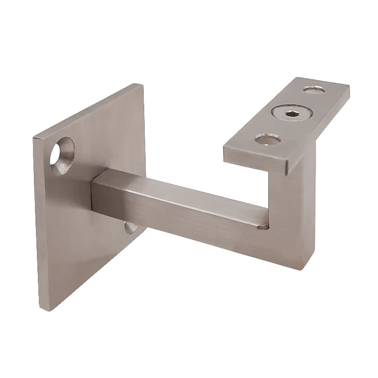 Suport mana curenta patrata, inox, 7 x 7 cm