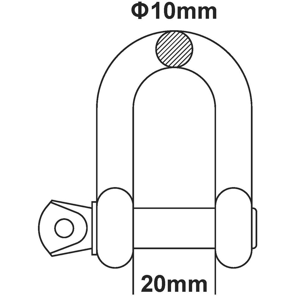 Cheie de tachelaj DIALL, 10mm, otel, 2 bucati