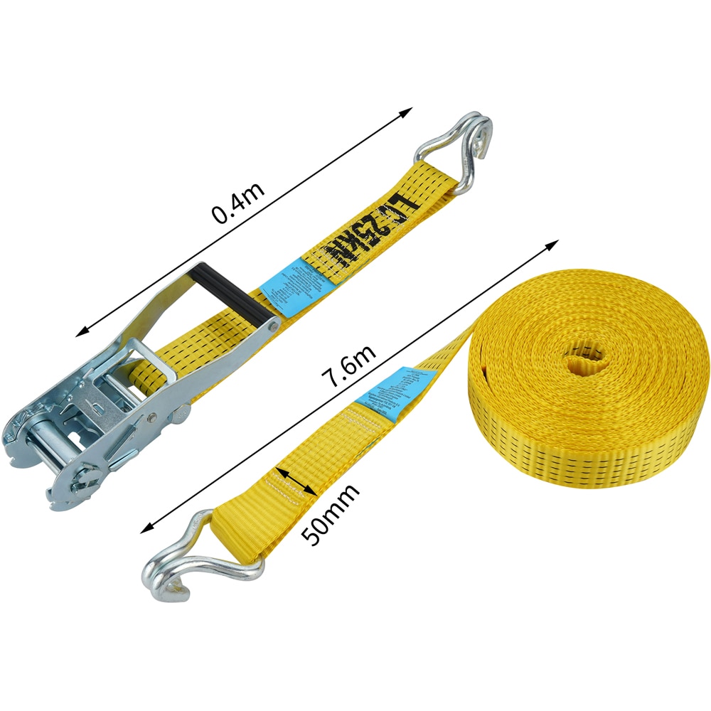 Chinga cu clichet SMITH AND LOCKE, 8m x 50mm, 2.5T