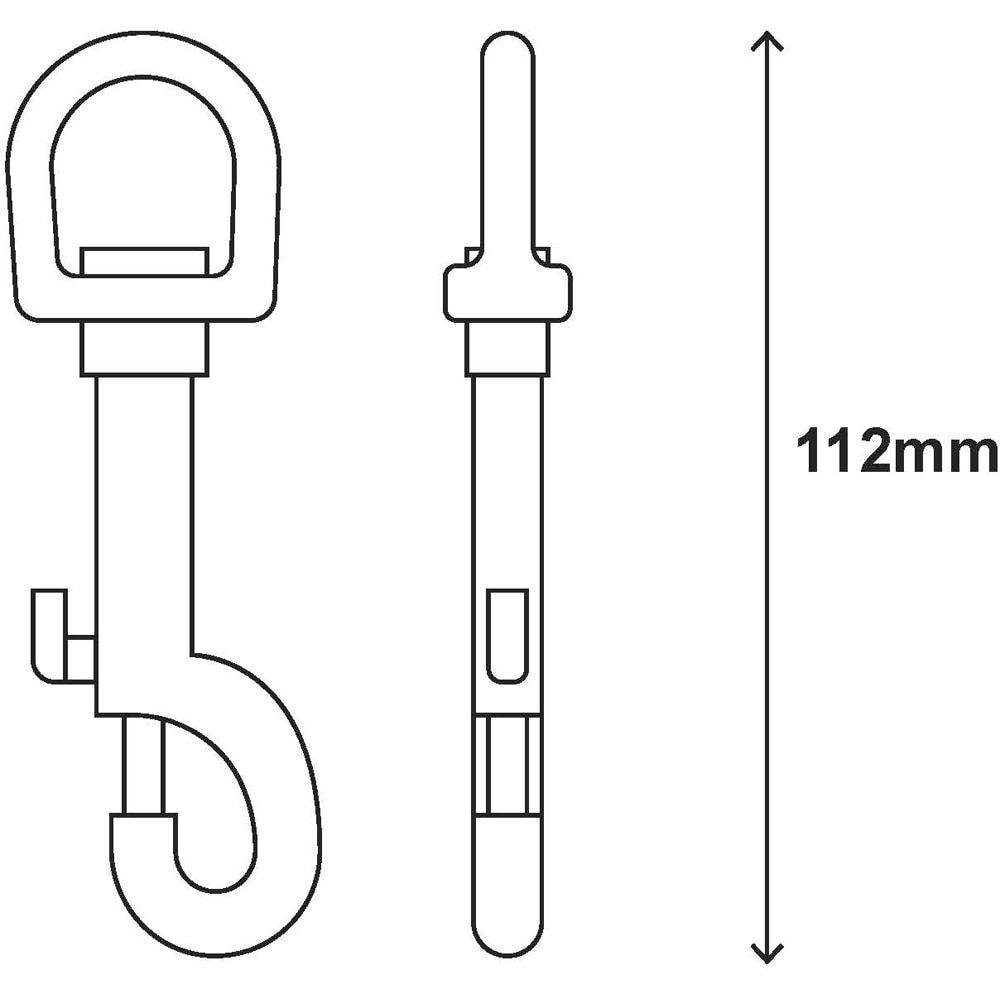 Carabina rotativa DIALL, 112mm, otel