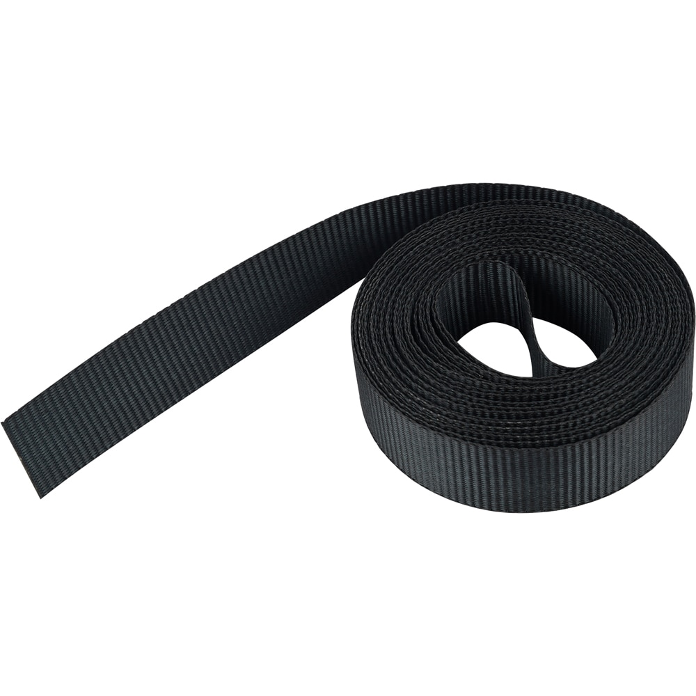 Chinga SMITH AND LOCKE, poliester, 25mm x 5m, negru