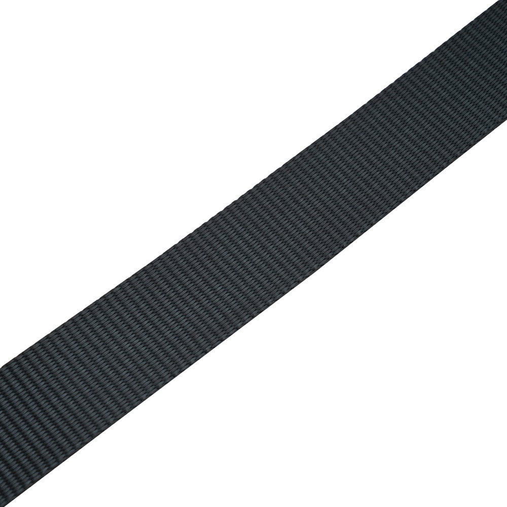 Chinga SMITH AND LOCKE, poliester, 25mm x 5m, negru