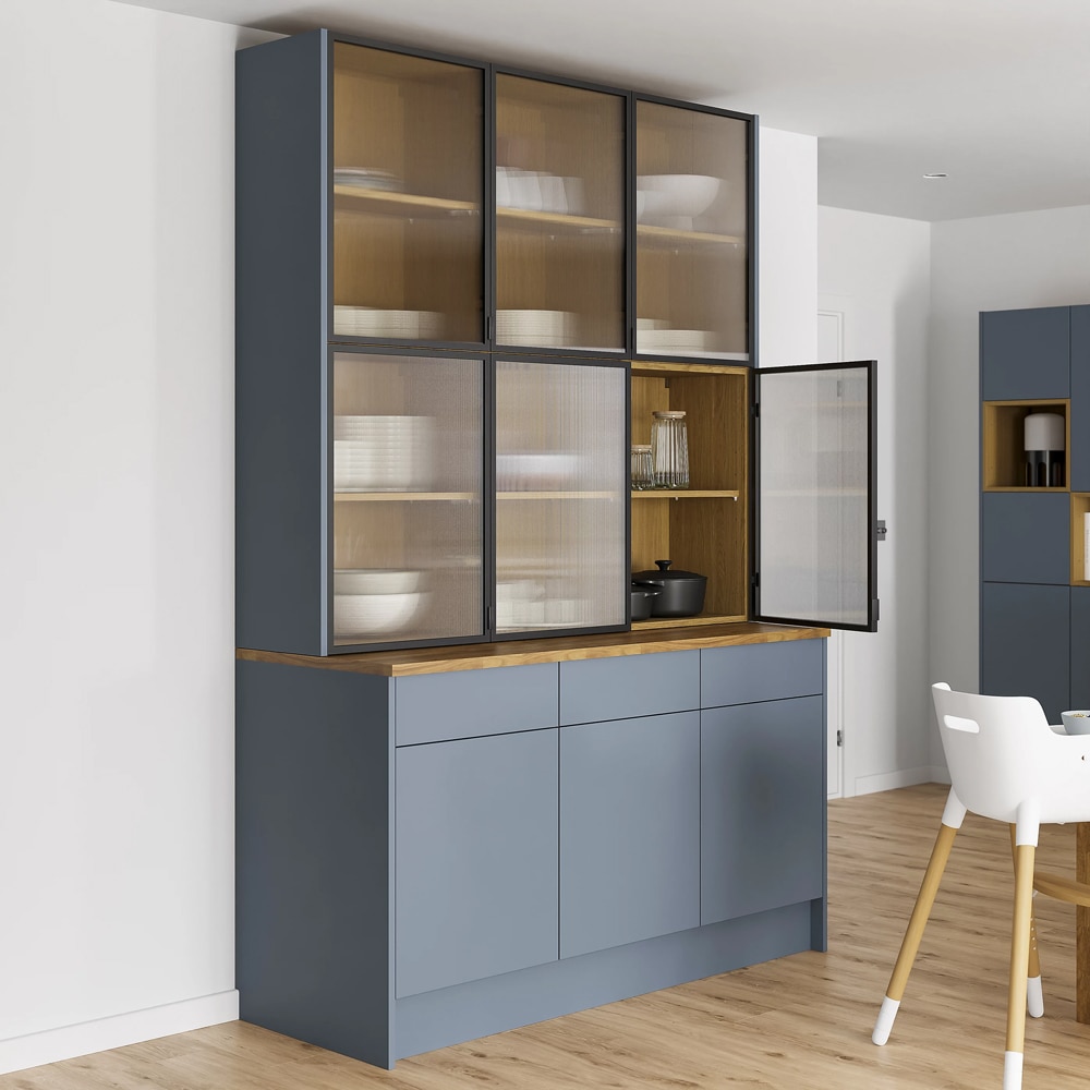 Front usa GOODHOME Winterana, aluminiu, 60 x 35.6 x 0.2 cm, negru