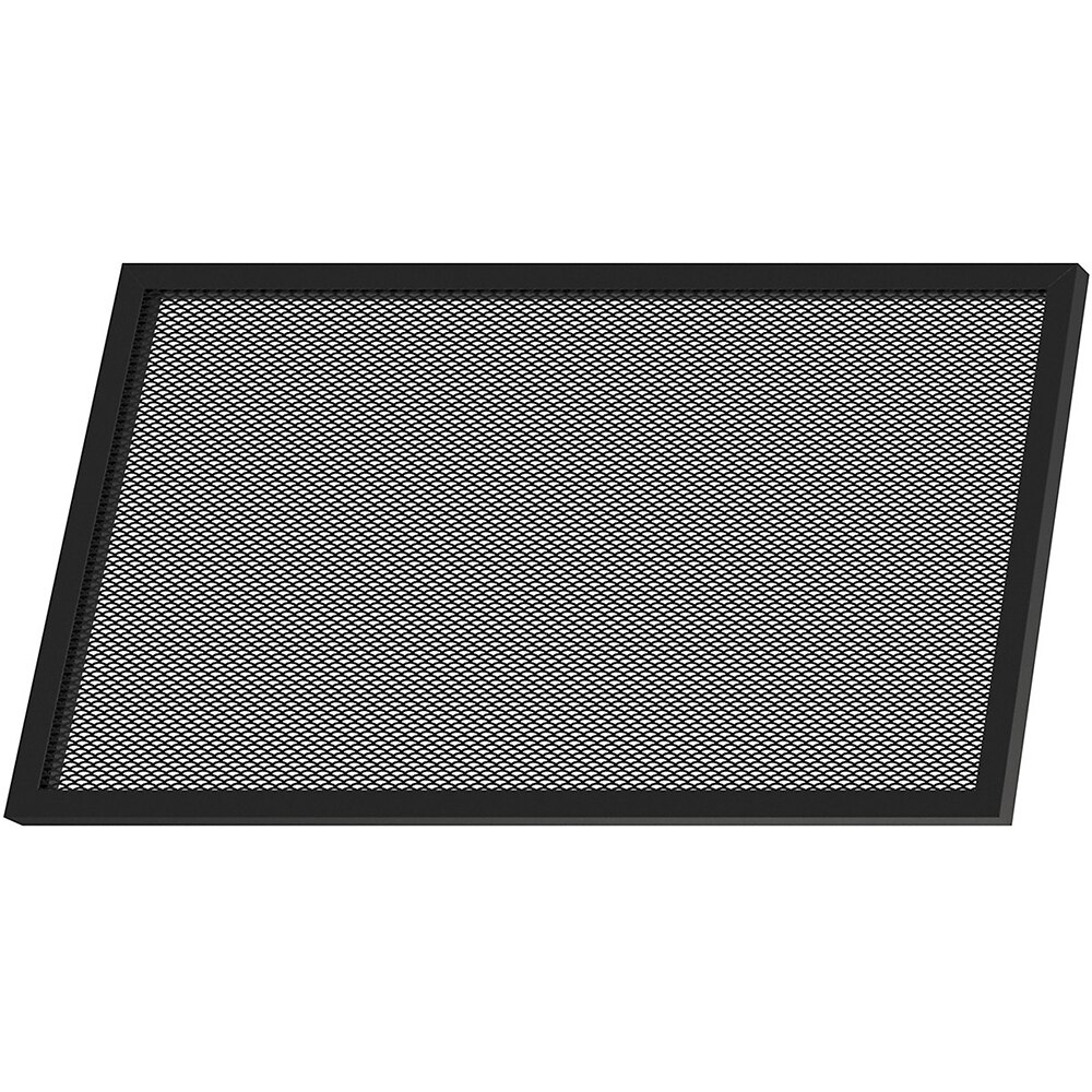 Front usa GOODHOME Winterana, otel mesh, aluminiu, 60 x 35.6 x 2 cm, negru