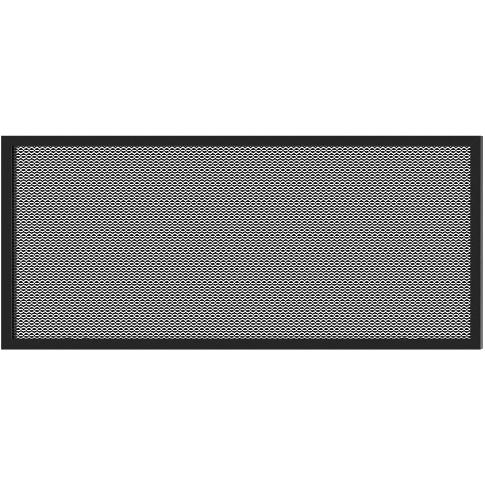 Front usa GOODHOME Winterana, aluminiu, 80 x 35.6 x 0.2 cm, negru