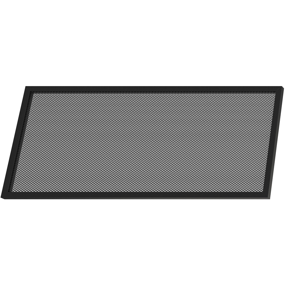 Front usa GOODHOME Winterana, aluminiu, 80 x 35.6 x 0.2 cm, negru