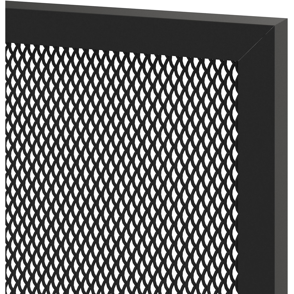Front usa GOODHOME Winterana, aluminiu, 80 x 35.6 x 0.2 cm, negru