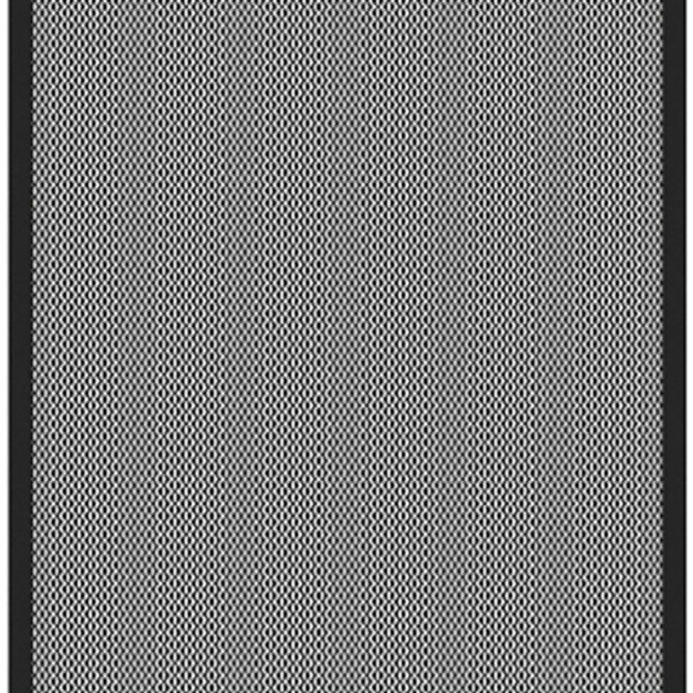 Front usa GoodHome Winterana, otel mesh, aluminiu, 50 x 89.5 cm, negru