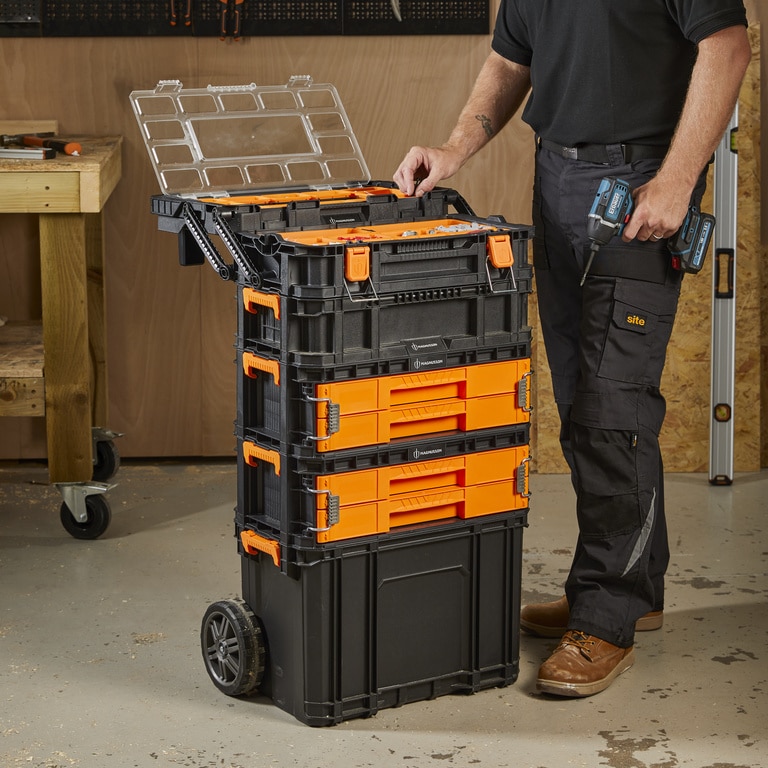 Organizator suruburi cu capac transparent  Magnusson Candilever