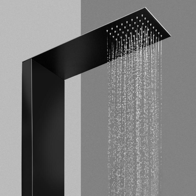 Panou de dus termostatic cu masaj, 140 cm  Abala
