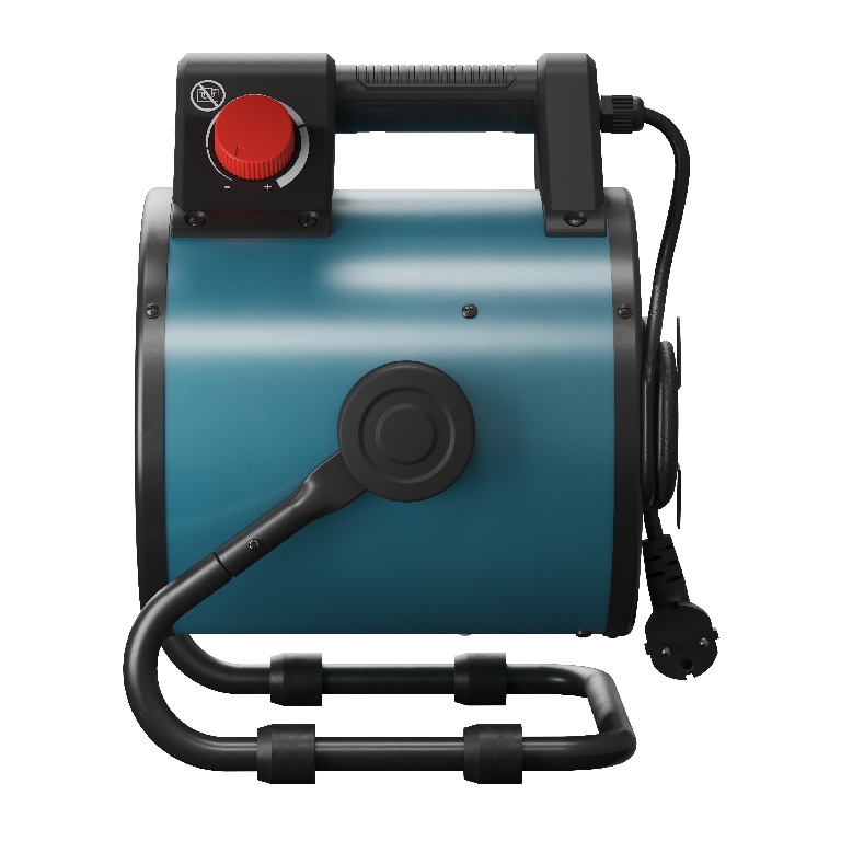 Aeroterma industriala Erbauer, 3000W, albastru