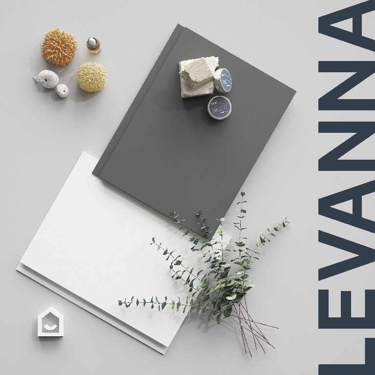 Baza pentru lavoar, suspendata, Alb, 60 x 48 cm  GoodHome LEVANNA