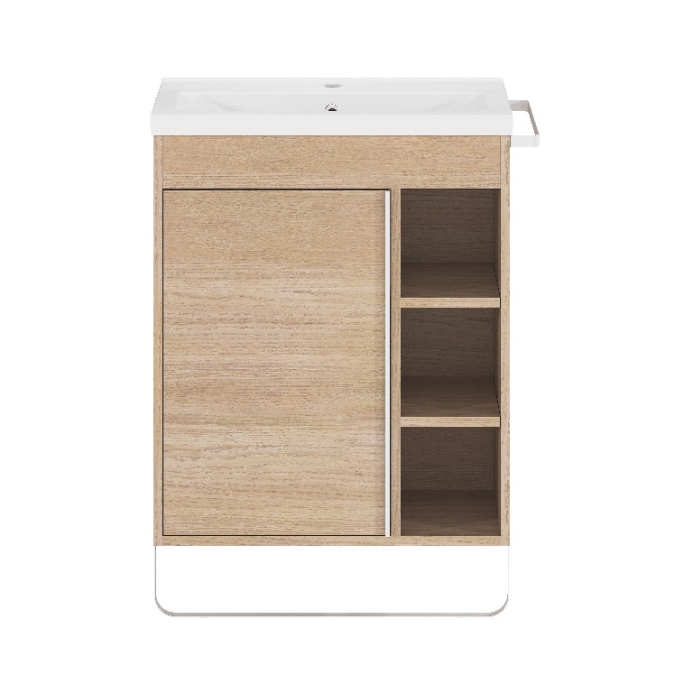 Masca lavoar GoodHome Maza, suspendata, 65 x 36 x 82 cm, natur