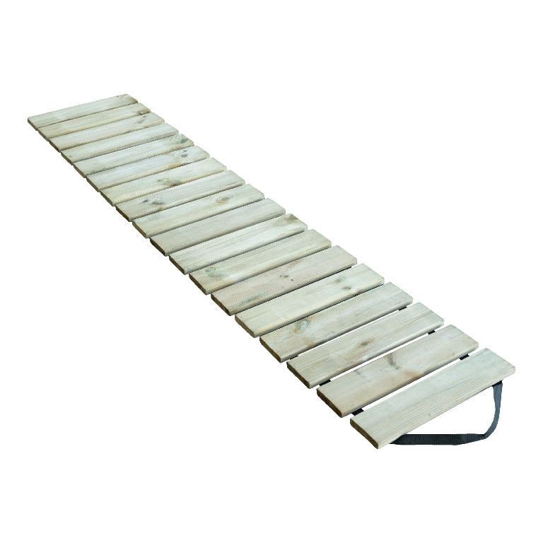 Traversa din lemn pentru gradina, lemn-natural, 200 x 40 cm  Sauda