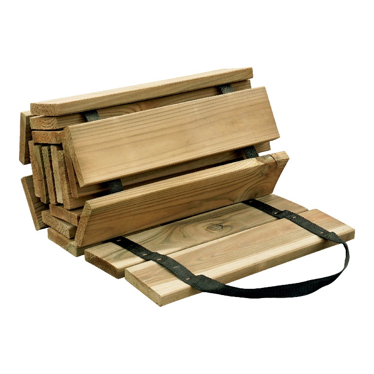 Traversa din lemn pentru gradina, lemn-natural, 200 x 40 cm  Sauda