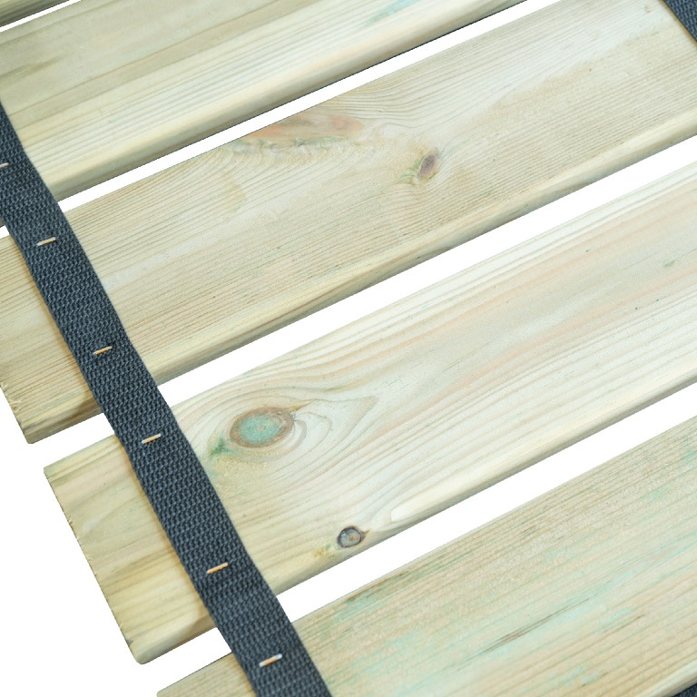 Traversa din lemn pentru gradina, lemn-natural, 200 x 40 cm  Sauda