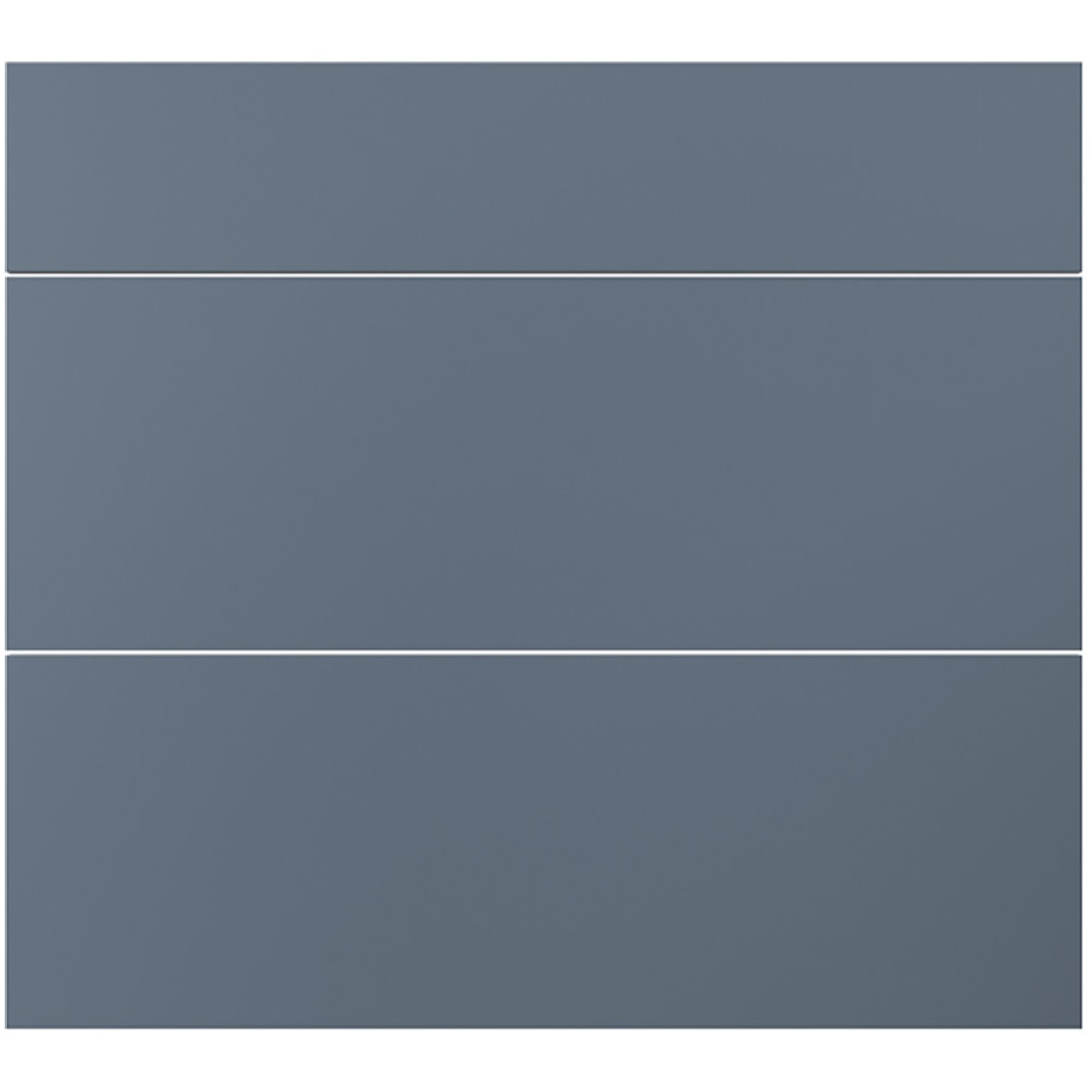 Front usa GOODHOME Alisma, MDF, 80 x 71.5 cm, albastru mat