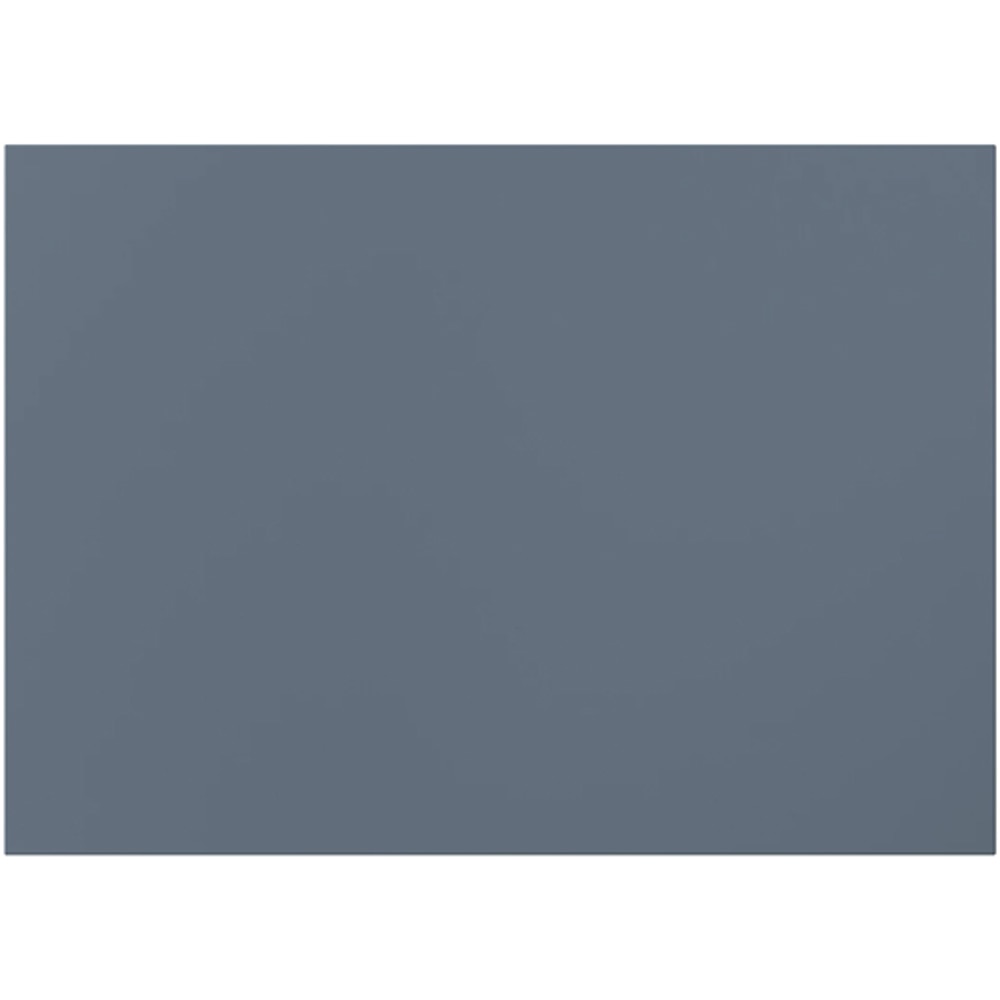 Front usa GOODHOME Alisma, MDF, 50 x 35.6 cm, albastru mat