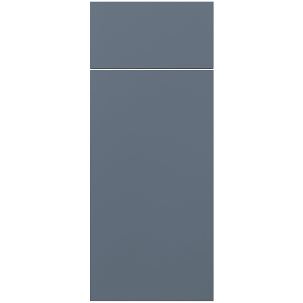 Front usa GOODHOME Alisma, MDF, 30 x 71.5 cm, albastru mat