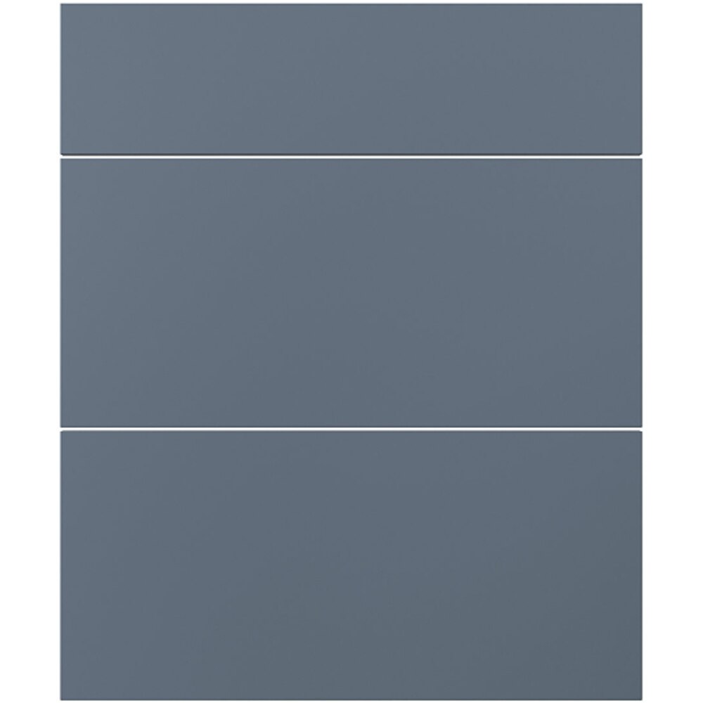 Front usa GOODHOME Alisma, MDF, 60 x 71.5 cm, albastru mat