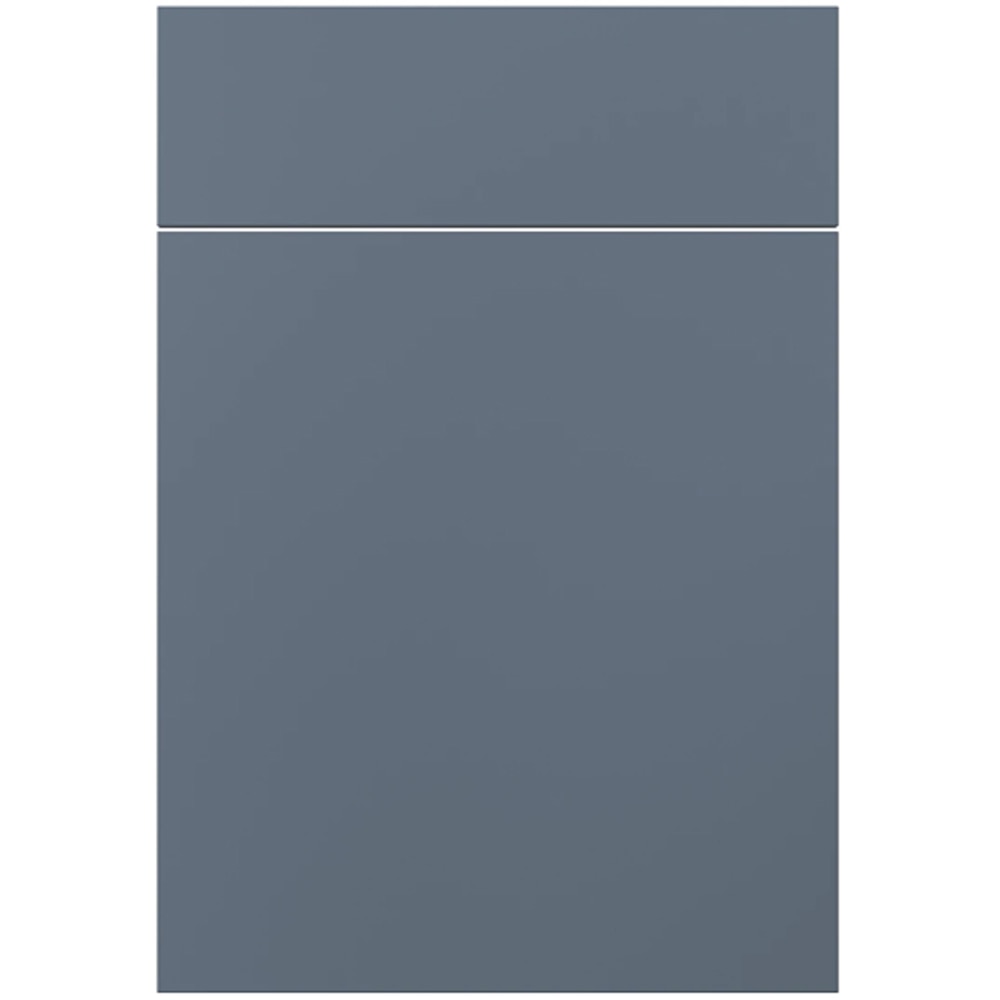 Front usa GOODHOME Alisma, MDF, 50 x 71.5 cm, albastru mat