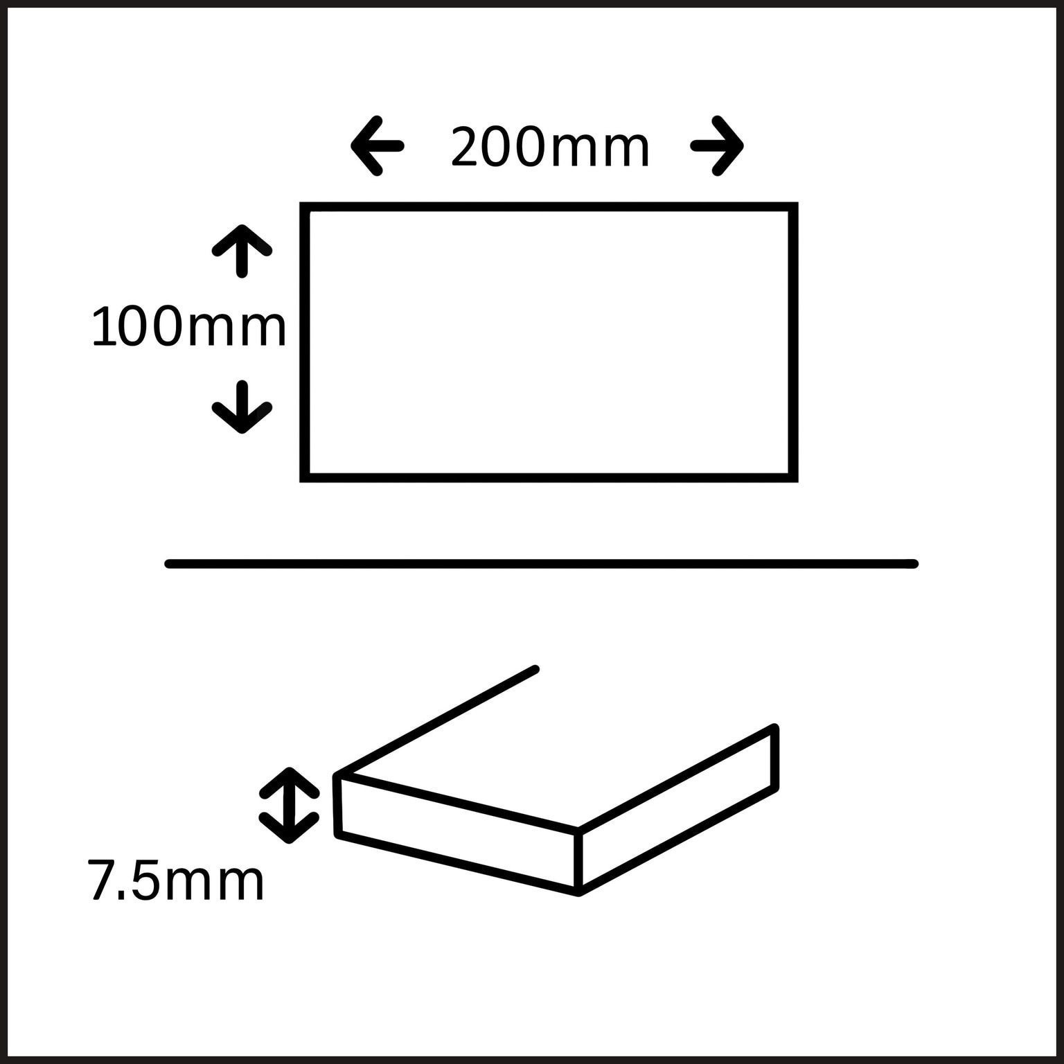 Faianta interior, antracit, 20 x 10 cm, suprafata 0.8 mp  Trentie