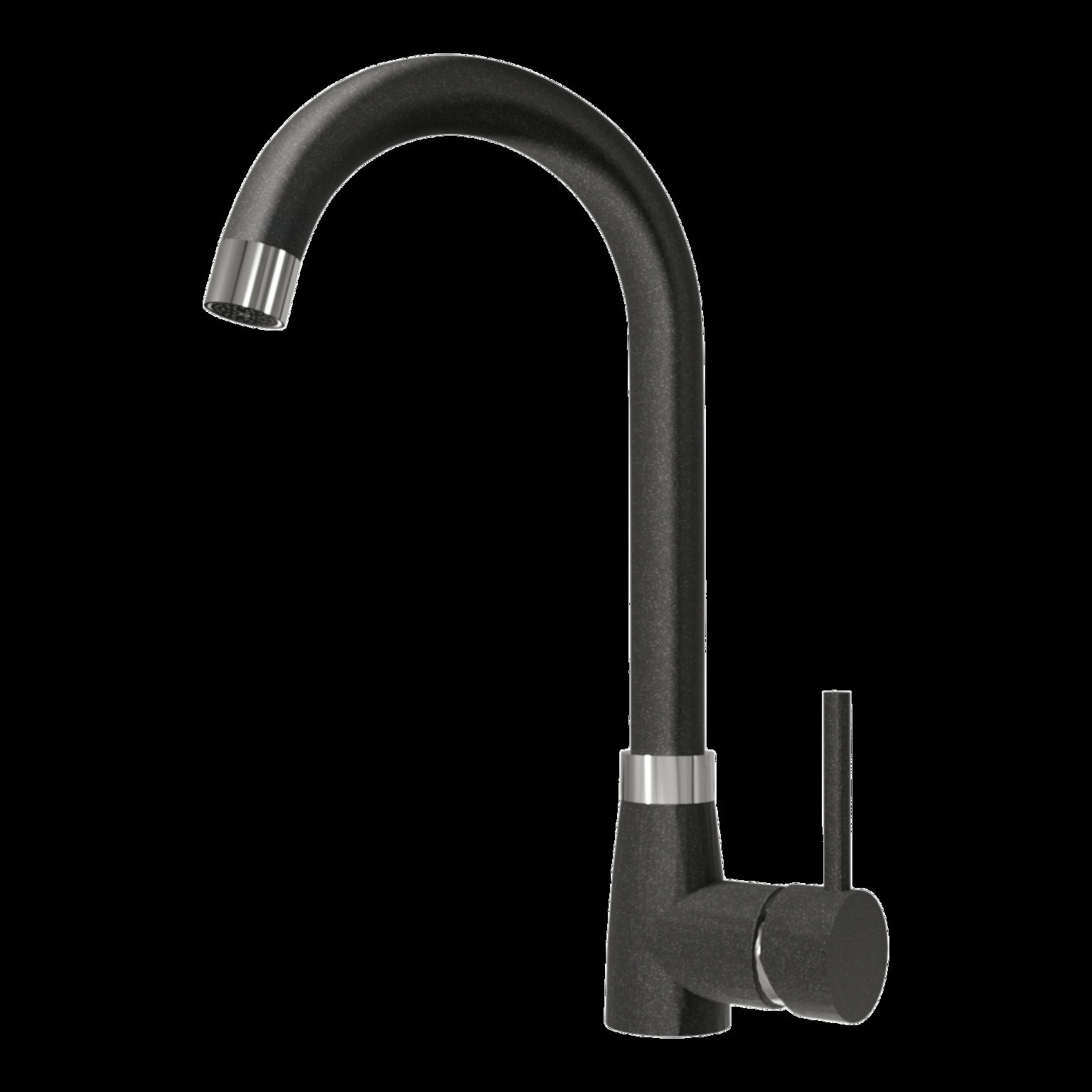 Set chiuveta cu baterie bucatarie, negru, 58 x 44 x 15 cm  Gracia