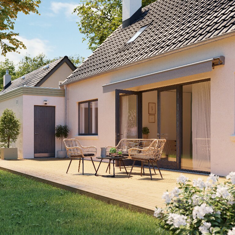 Copertina KLIKSTROM Jagua, 5x3m, gri