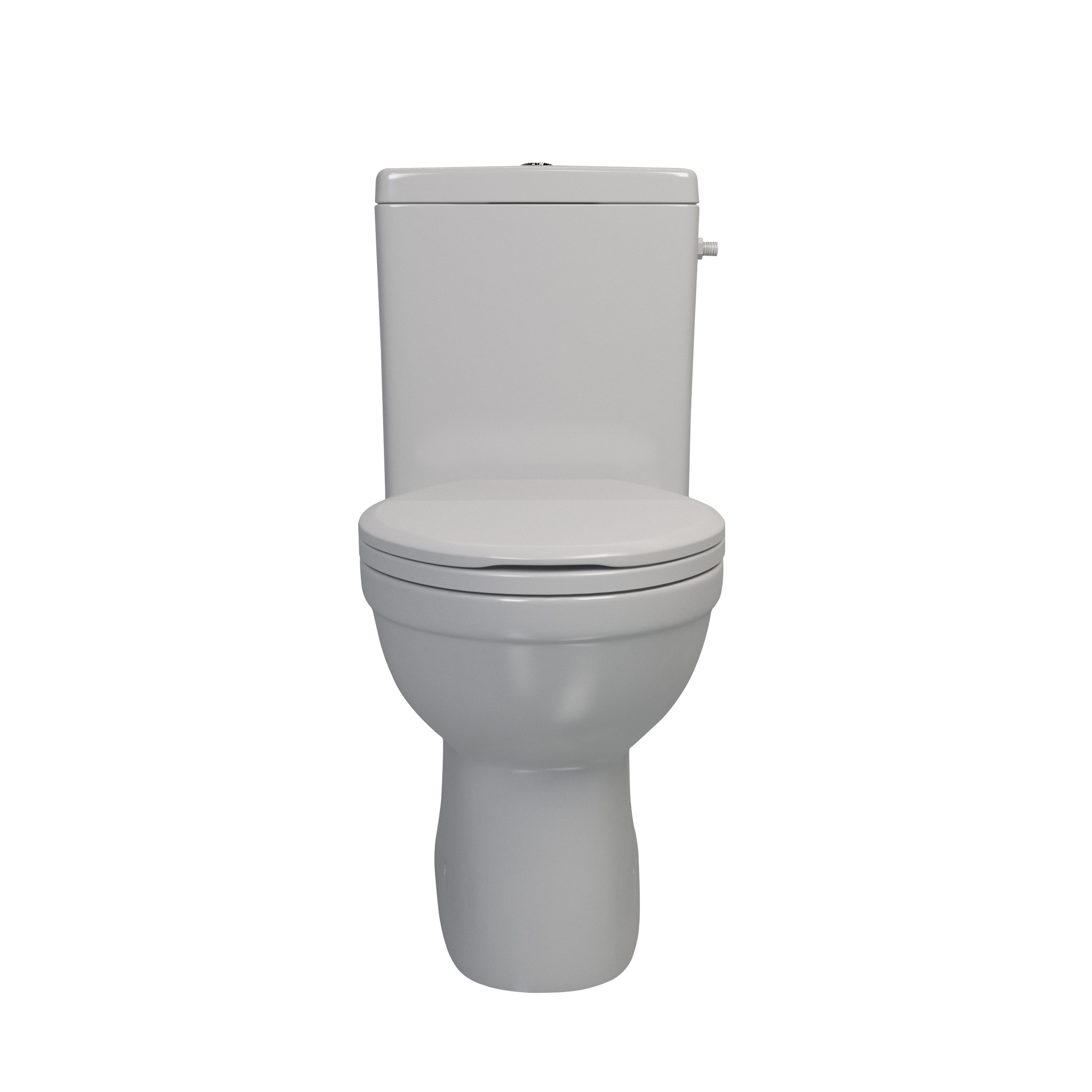 Set WC si rezervor, rotund, alb, include capac, 6 L  Thasos