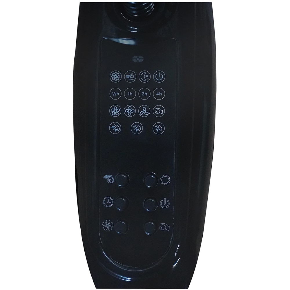 Ventilator cu pulverizare, 3 trepte de viteza, 75W, negru