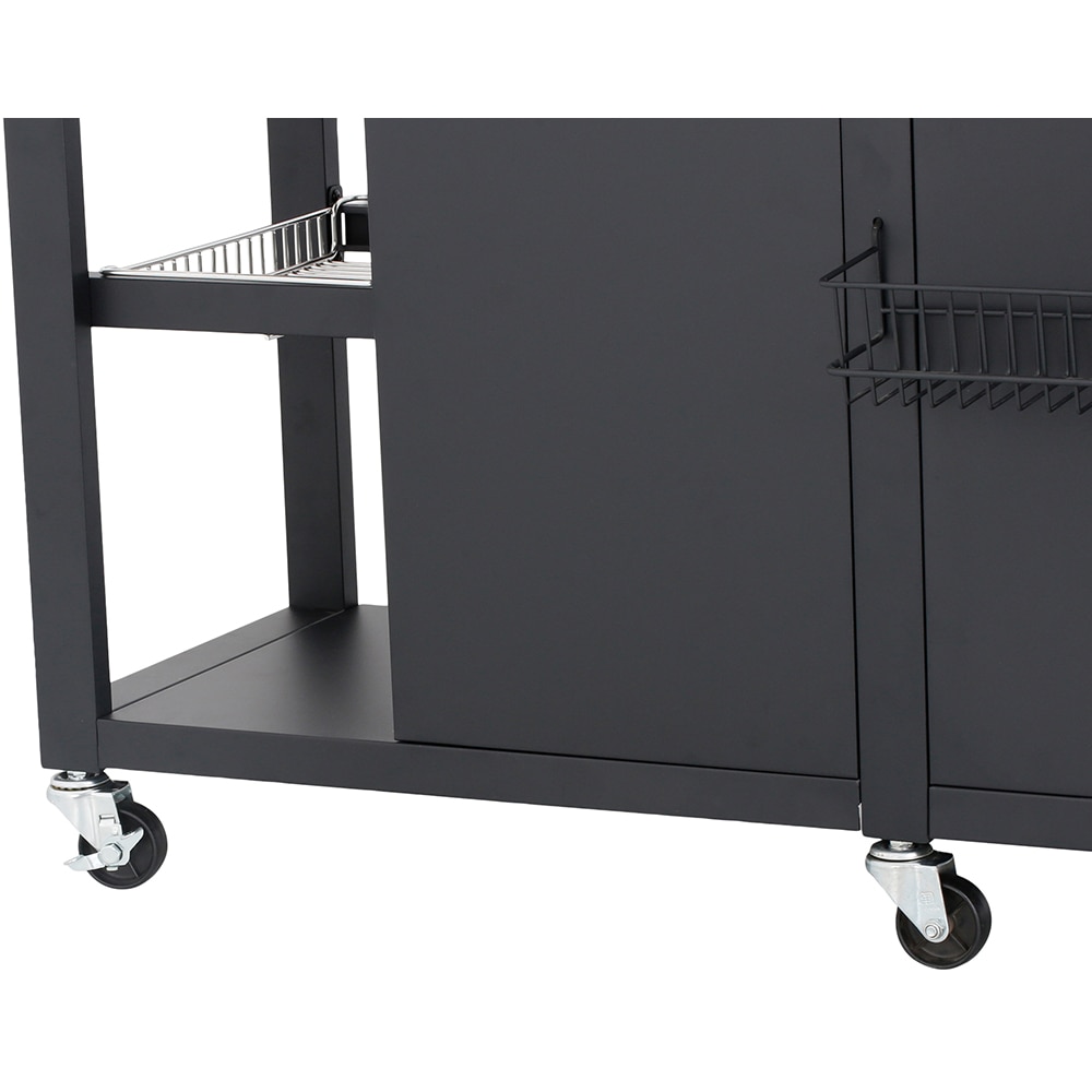 Gratar gaz GOODHOME BBQ , 4 role, negru